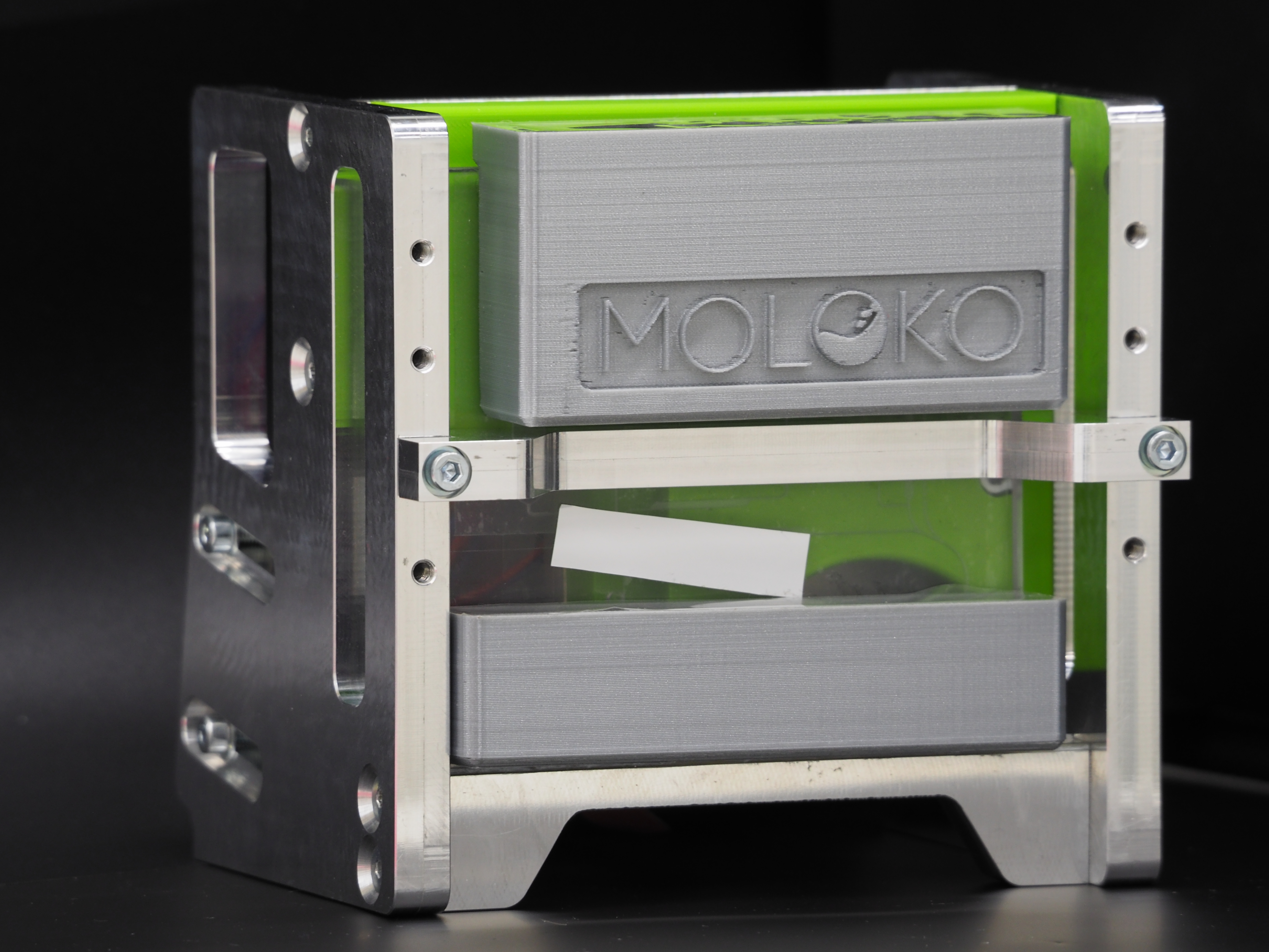 Mikrofluidisches Modul zur Integration in einen Melkstand.