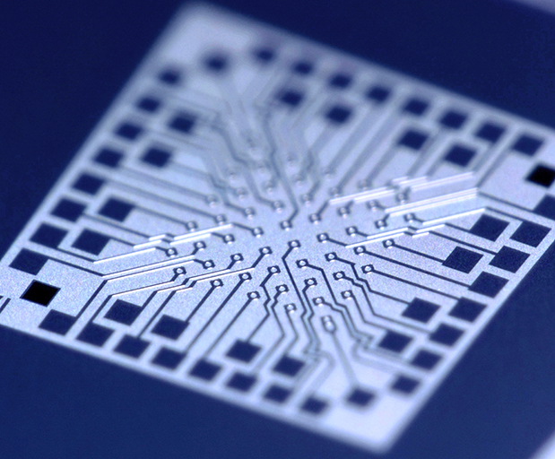 Piezoelektrische, mikromechanische Ultraschallwandler (engl. PMUTs) werden für Applikationen der akustischen Bildgebung verwendet.