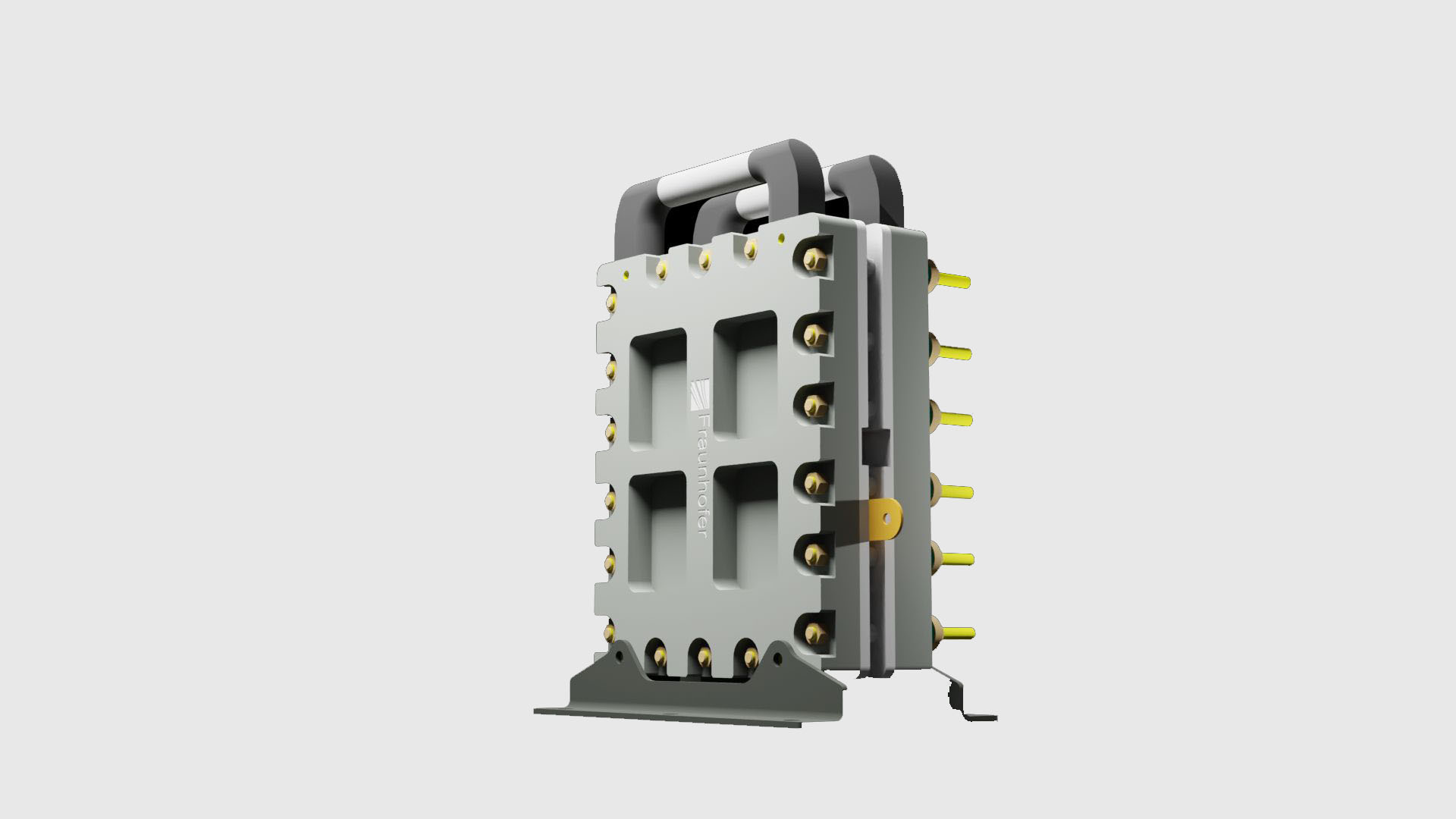 Referenzstack eines Elektrolyseurs Referenzstack eines Elektrolyseurs.
