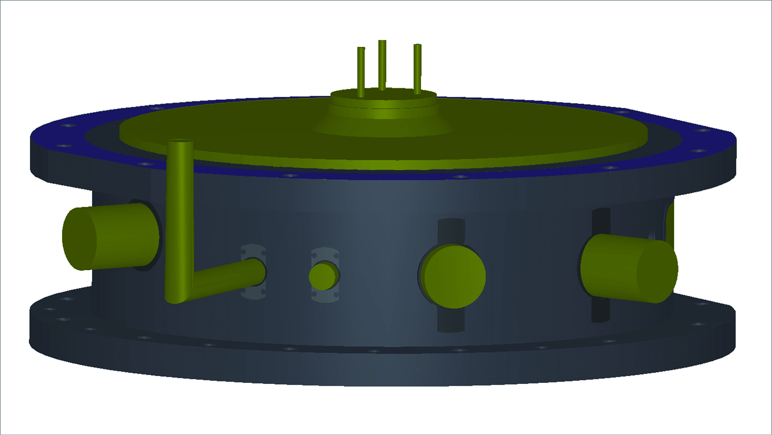 Investigated ALD reactor geometry.