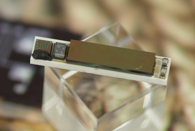 Sensor system for hemodynamic controlling developed within the lighthouse project »Theranostic Implants« of Fraunhofer-Gesellschaft. Sensor system for hemodynamic controlling developed within the lighthouse project »Theranostic Implants« of Fraunhofer-Gesellschaft.